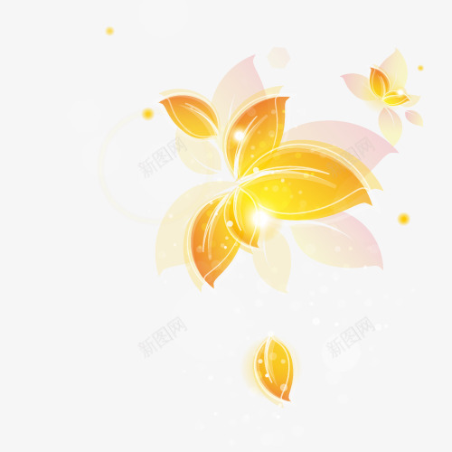 浅黄色花纹png免抠素材_88icon https://88icon.com 浅紫色 浅黄色 海报底纹 花纹 花纹背景 黄色