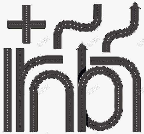 灰色手绘公路弯道png免抠素材_88icon https://88icon.com 公路 弯曲 弯道 柏油公路 灰色 矢量手绘 蜿蜒小路 道路