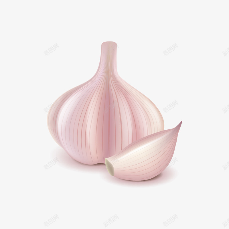 灰白色的大蒜矢量图ai免抠素材_88icon https://88icon.com 大蒜 日常 灰色 灰色大蒜 白色 调料 食物 矢量图