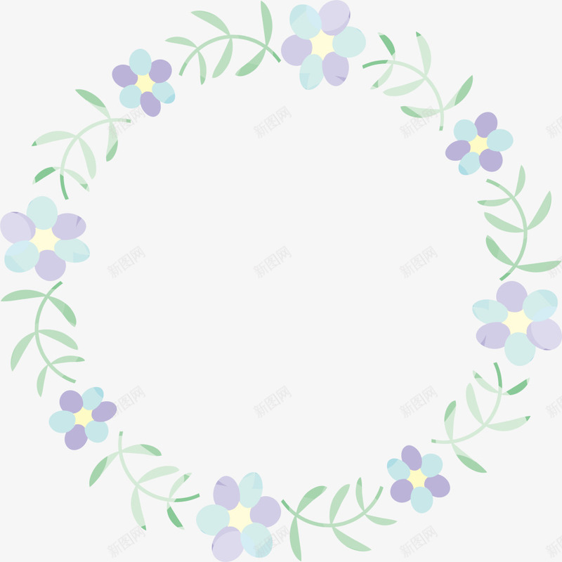 钻石美丽水彩花环png免抠素材_88icon https://88icon.com LOVE 婚庆 水彩草环 浪漫 爱情 花圈 花环
