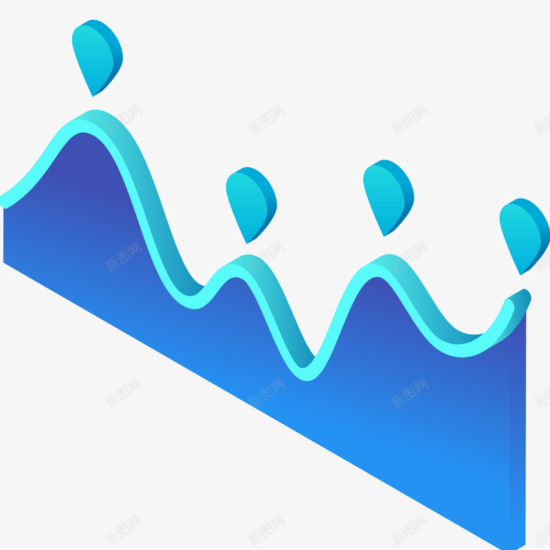 金融和经济图表插画矢量图ai免抠素材_88icon https://88icon.com 3D立体 信息图表 免抠PNG 几何图形 曲线 金融和经济图表插画 矢量图