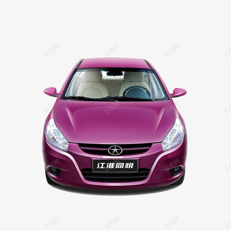 紫色江淮同悦车正面png免抠素材_88icon https://88icon.com 小汽车正面 时尚颜色 汽车正视图 紫色汽车