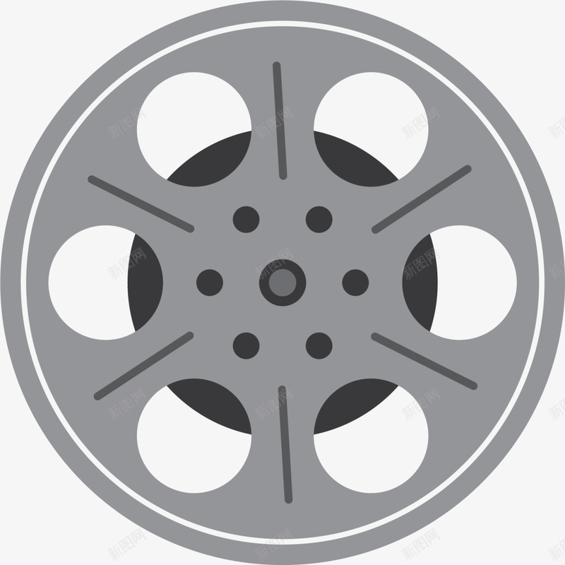 灰色扁平电影胶卷png免抠素材_88icon https://88icon.com 国际电影节 影视 拍电影 灰色胶卷 电影胶卷 电影院 看电影