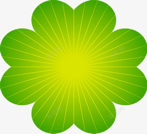中心发光的四叶草png免抠素材_88icon https://88icon.com 中心 发光 四叶草