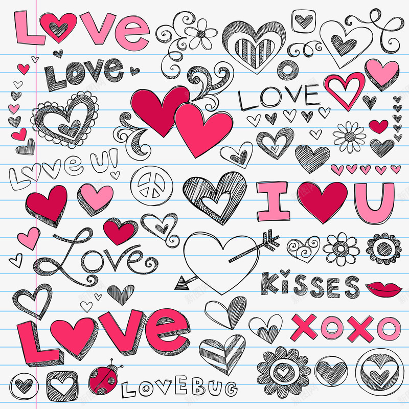 love爱心手绘背景矢量图ai免抠素材_88icon https://88icon.com love手绘背景 love爱心手绘背景 love爱心背景矢量 矢量love爱心手绘背景 矢量图