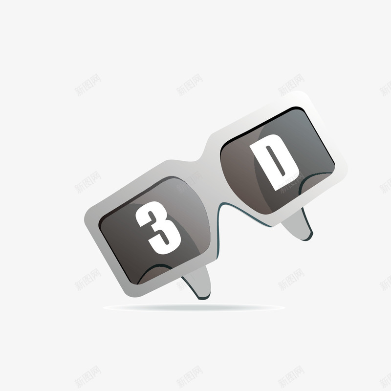 看电影专用3D眼睛矢量图eps免抠素材_88icon https://88icon.com 专业 娱乐 激动 量身定制 高兴 矢量图
