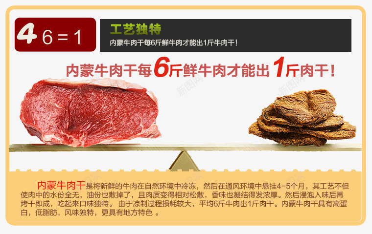 牛肉干详情页psd免抠素材_88icon https://88icon.com 淘宝天猫海报设计素材 淘宝详情页设计 牛肉干