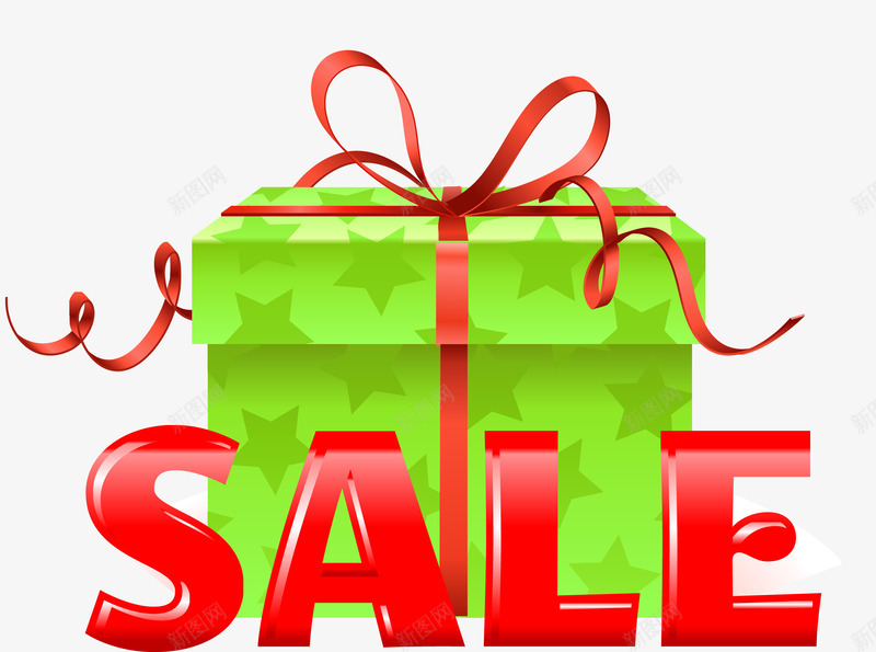 sale圣诞节促销活动标签矢量图ai免抠素材_88icon https://88icon.com sale 促销 标签 活动 礼物 礼盒 矢量图