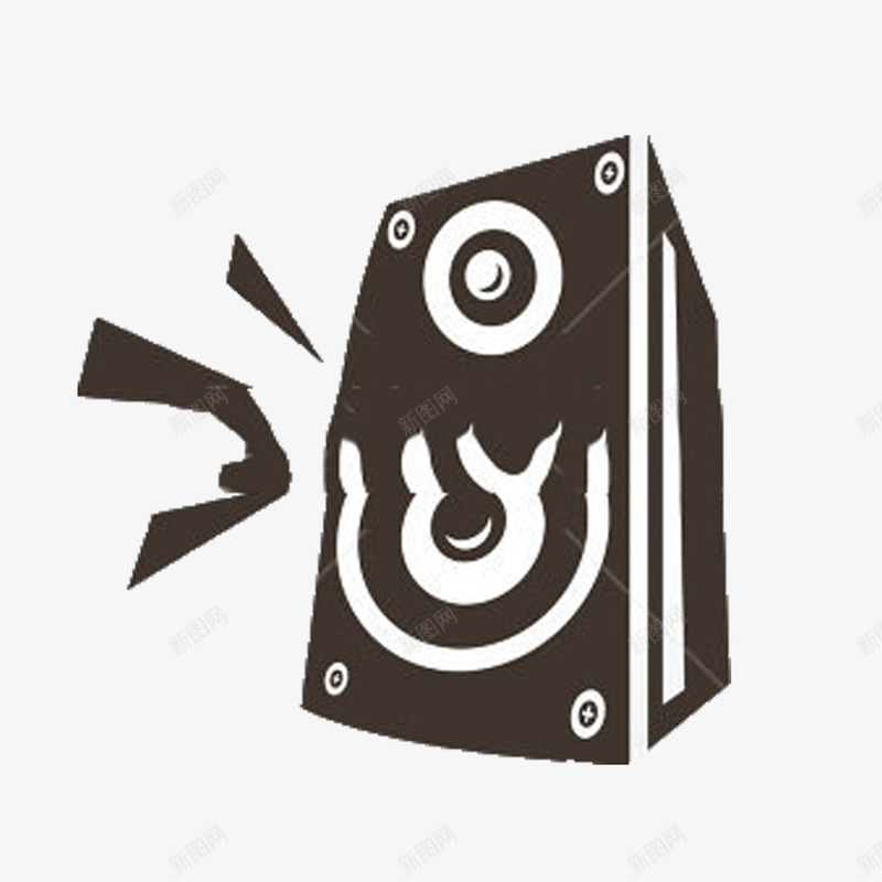 音响噪音标志png免抠素材_88icon https://88icon.com 卡通音响 噪音logo 噪音标志 灰色 灰色音响 简约 音响 音响png
