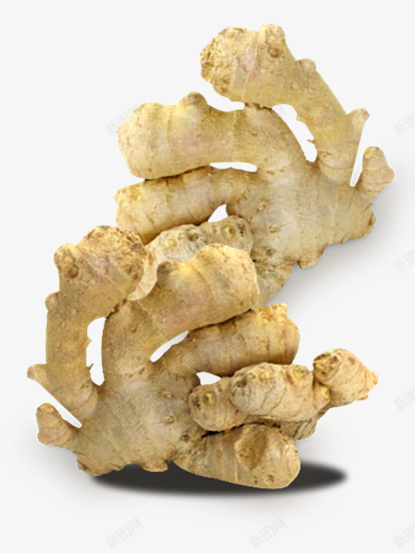 手掌形状的生姜psd免抠素材_88icon https://88icon.com 厨房素材 手掌形状 生姜素材 蔬菜素材