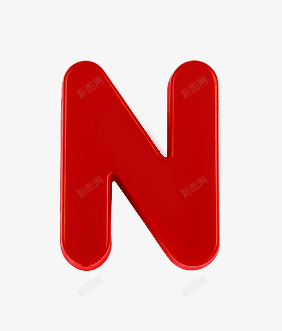 幼圆纯色字母npng免抠素材_88icon https://88icon.com 创意数字 幼圆纯色字母数字 立体
