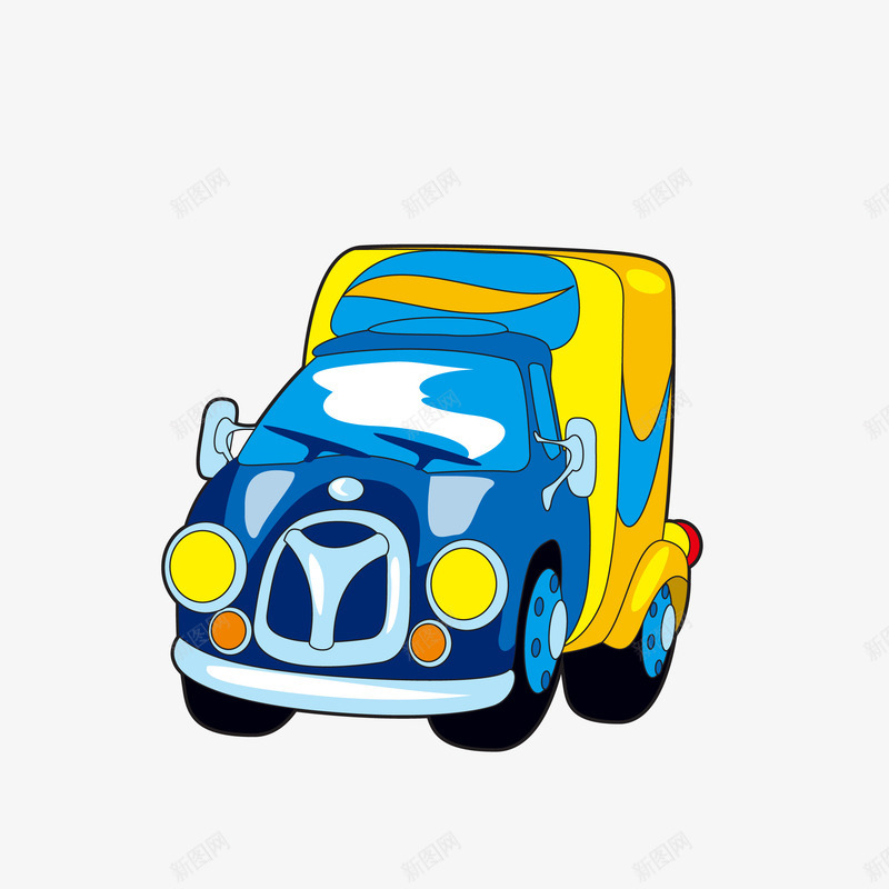 卡通手绘小货车png免抠素材_88icon https://88icon.com png免抠图 出游 卡通 小货车 手绘 汽车 玩耍