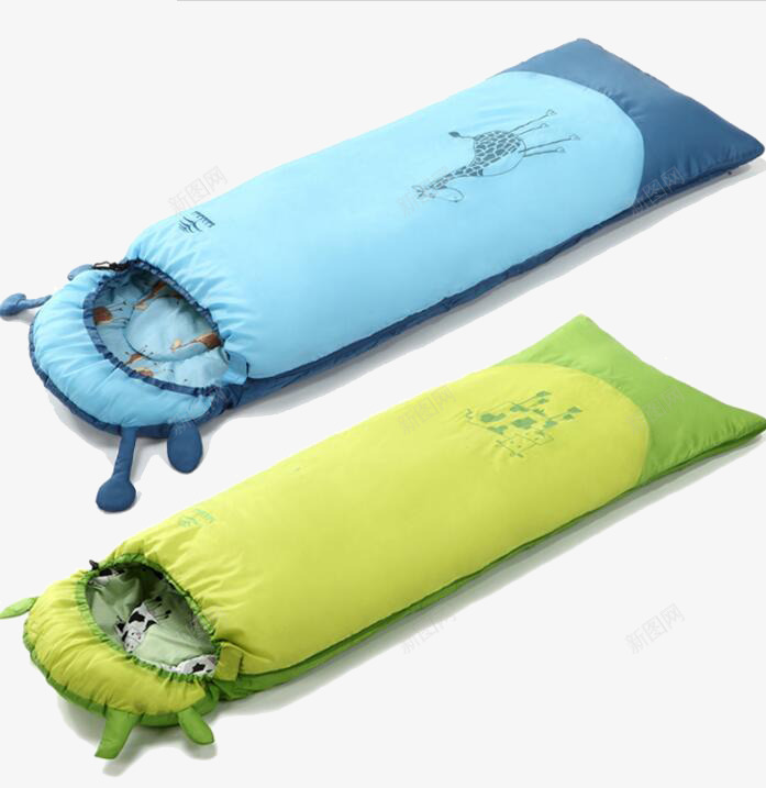 动物形状的睡袋png免抠素材_88icon https://88icon.com 产品实物 动物 户外用品 睡袋