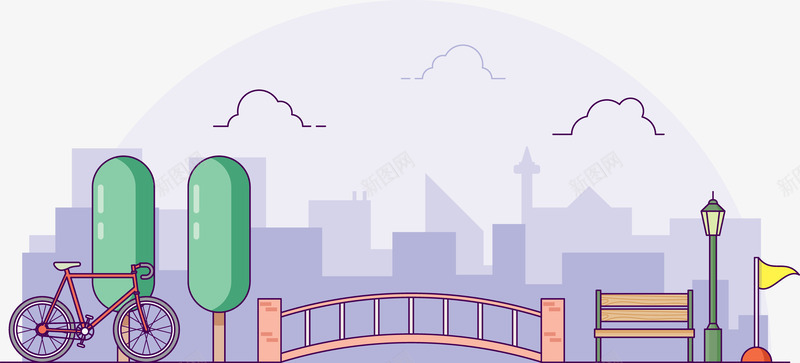 户外运动休闲自行车道路png免抠素材_88icon https://88icon.com 户外休闲 自行车 自行车户外 道路