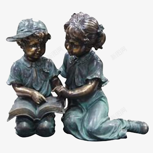 两小孩同人png免抠素材_88icon https://88icon.com 俩小人 加工 建筑物品 装饰 铜质