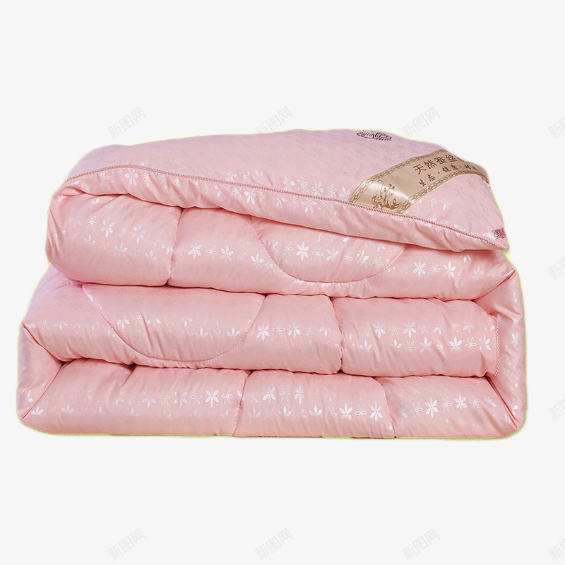 亲肤天然蚕丝被png免抠素材_88icon https://88icon.com 产品实物 亲肤 天然 蚕丝被