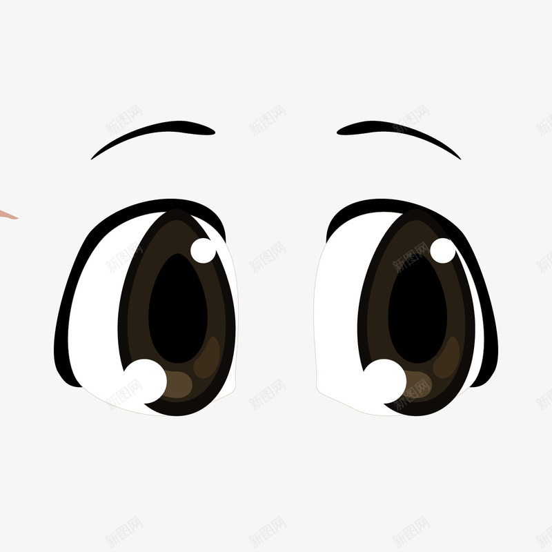 卡通大眼眉笔痕迹png免抠素材_88icon https://88icon.com 卡通 大眼 痕迹 眉笔 眉笔痕迹