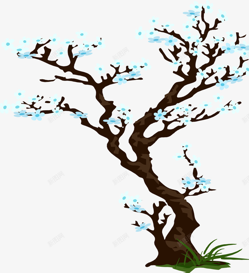 梨树梨花盛开植物png免抠素材_88icon https://88icon.com 梨树 梨花 植物矢量 植物素材 水墨梨花 盛开 矢量植物 矢量素材 素材