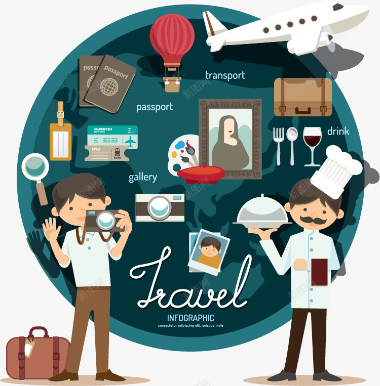 旅行矢量图eps免抠素材_88icon https://88icon.com 人物 出游 拍照 拍照小人 旅行 旅行计划 矢量图