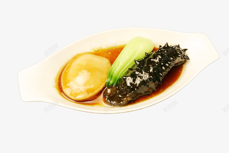 烧菜葱烧鲍参png免抠素材_88icon https://88icon.com 传统美食 家常烧菜 特色烧菜 菜谱高清图片 葱烧鲍参 风味烧菜 餐饮美食