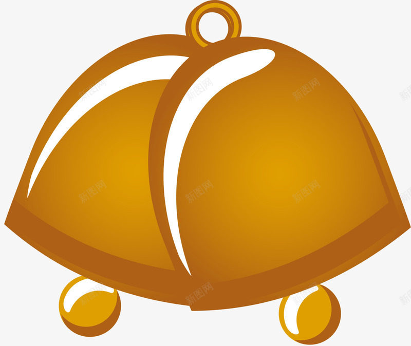 黄色圣诞节卡通铃铛png免抠素材_88icon https://88icon.com Christmas Merry 响铃 圣诞节 圣诞铃铛 装饰图案 铃铛