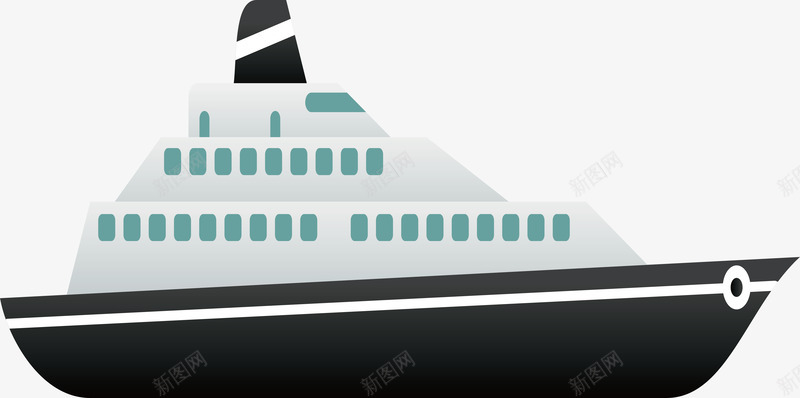 豪华游轮出游png免抠素材_88icon https://88icon.com 出海航行 出游季 旅游季 游轮 矢量png 豪华游轮