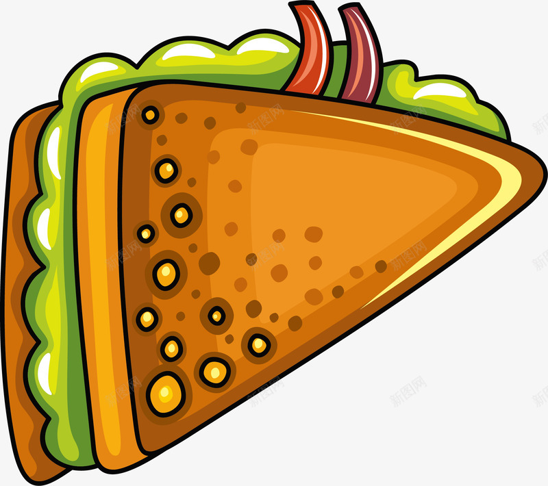 三角披萨png免抠素材_88icon https://88icon.com 三角 客家美食 披萨 美食 舌尖上的美食 韩国美食