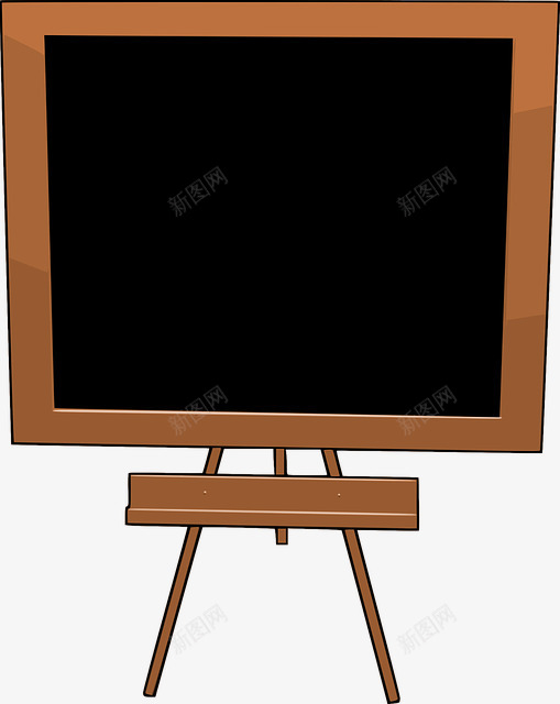 小黑板手绘png免抠素材_88icon https://88icon.com 可爱 简约 装饰 黑板