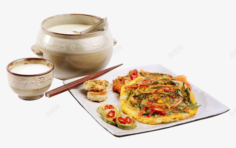韩国荞麦饼png免抠素材_88icon https://88icon.com 异国料理 荞麦饼 蛋饼 韩国荞麦饼