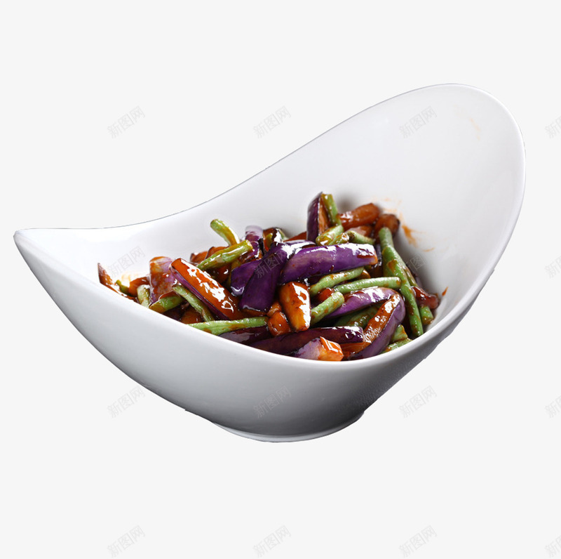 产品实物美味茄子豆角png免抠素材_88icon https://88icon.com 中式菜品 传统美食 家常菜 烧茄子 特色美食 美味 茄子 茄子豆角 豆角 豆角茄子 食物 餐饮美食