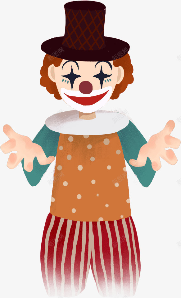 玩偶png免抠素材_88icon https://88icon.com joker 卡通小丑 变魔术 小丑 小丑玩偶 杂技团 游乐场 童趣