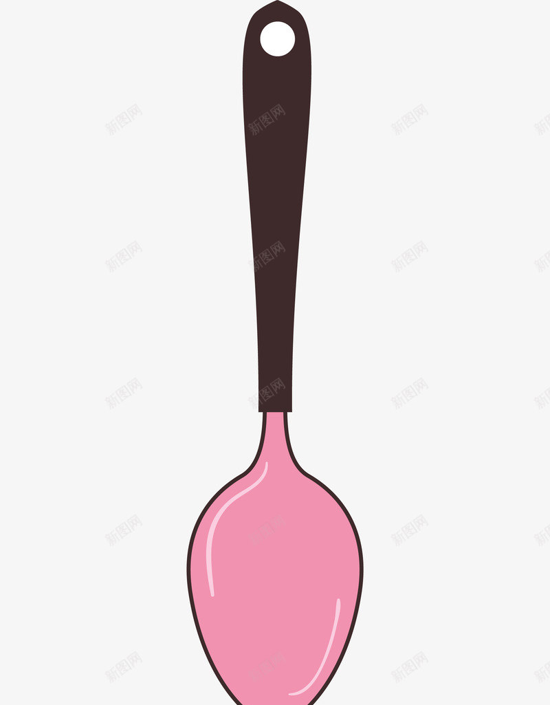 卡通简约清新风厨具装饰png免抠素材_88icon https://88icon.com 勺子 卡通厨具 厨具 厨房工具 厨房用具 厨房用品 小清新厨具 搅拌器