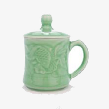 青色陶瓷png免抠素材_88icon https://88icon.com 古朴 茶具 陶瓷 青色