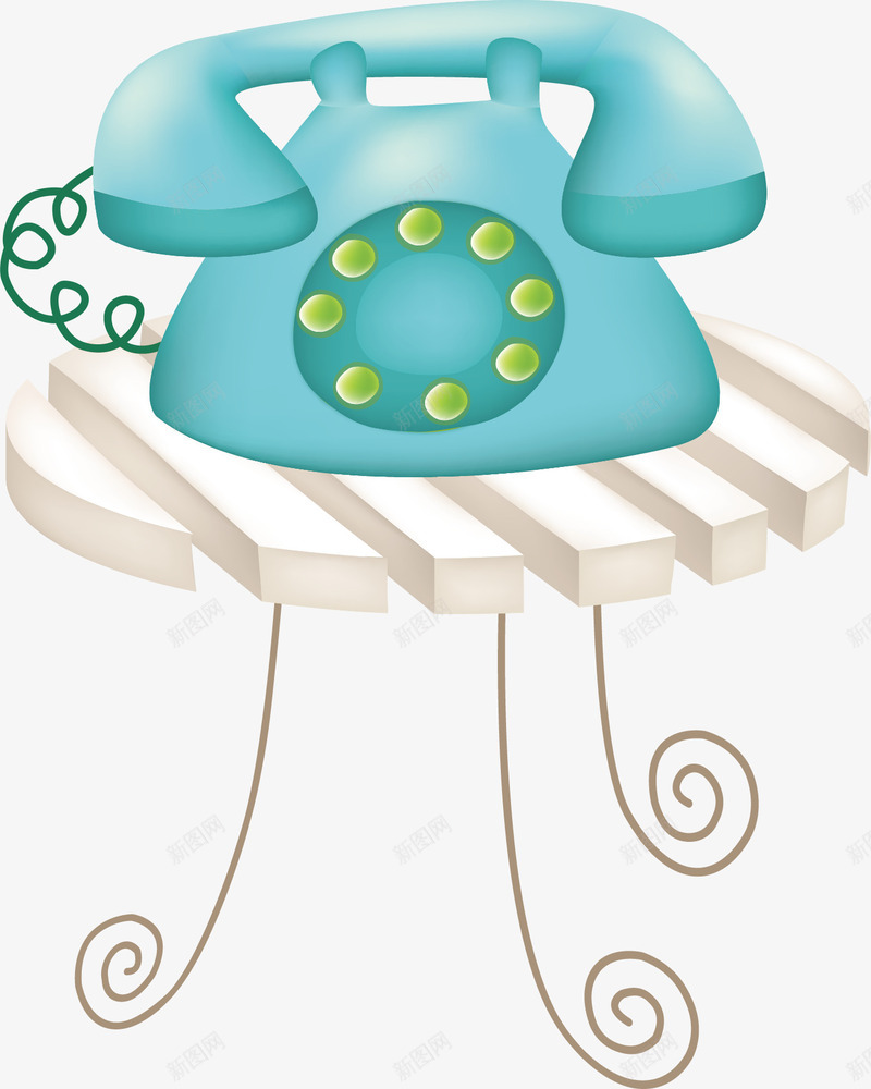 圆桌上的电话png免抠素材_88icon https://88icon.com 圆桌 电话 电话素材 矢量电话