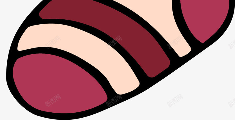 圣诞节条纹圣诞袜png免抠素材_88icon https://88icon.com 喜庆 圣诞节 条纹圣诞袜 条纹袜子 童趣 红黄条纹