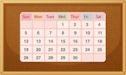 手绘课程表png图片下载 手绘课程表素材