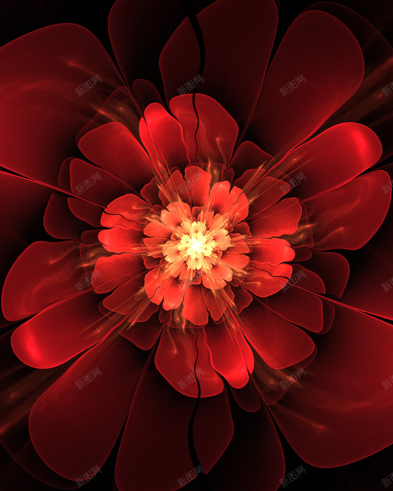 盛开的红色花朵png免抠素材_88icon https://88icon.com 盛开 红色 花朵