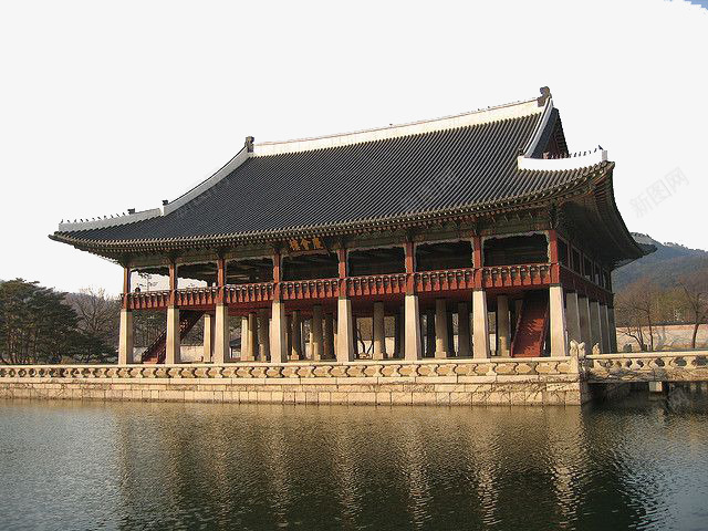韩国首尔景福宫二png免抠素材_88icon https://88icon.com 各地名著 旅游景点 著名建筑