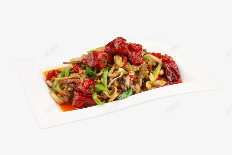 美味干辣格子炒羊肉png免抠素材_88icon https://88icon.com 回民菜 清真菜 炒羊肉 爆炒羊肉 红椒 羊肉 青椒