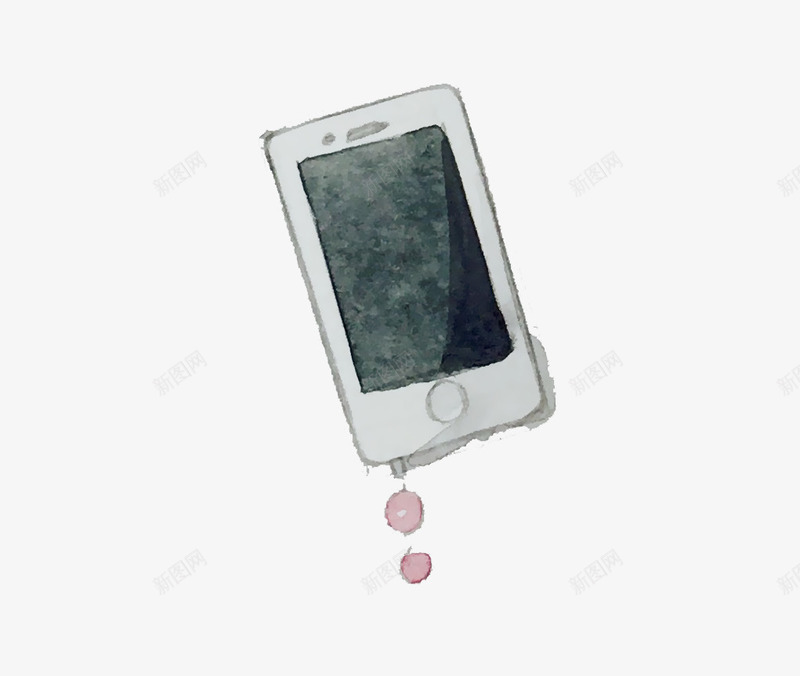 一部手机png免抠素材_88icon https://88icon.com 一部 卡通 屏幕 手机 手绘 白色的 简图 粉色的