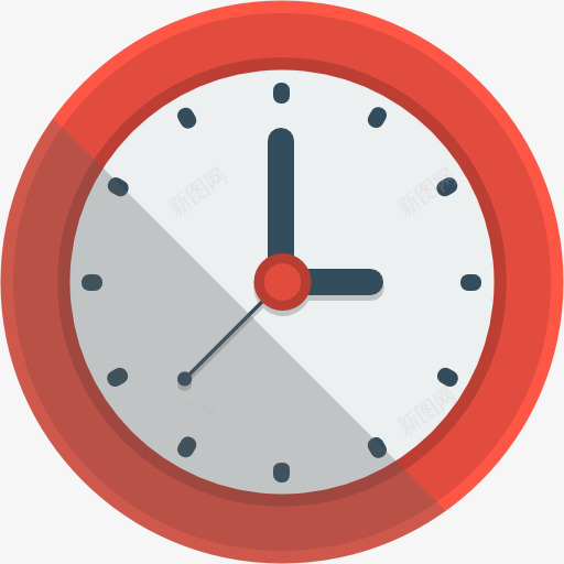 一个时间的标志png免抠素材_88icon https://88icon.com 卡通 时间 闹钟