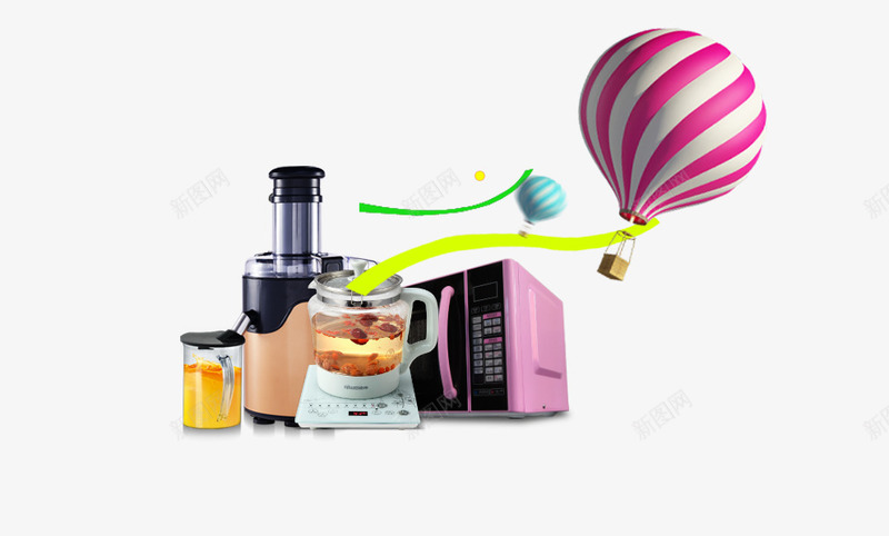 家电产品png免抠素材_88icon https://88icon.com 促销 店铺 标签 海报 装饰