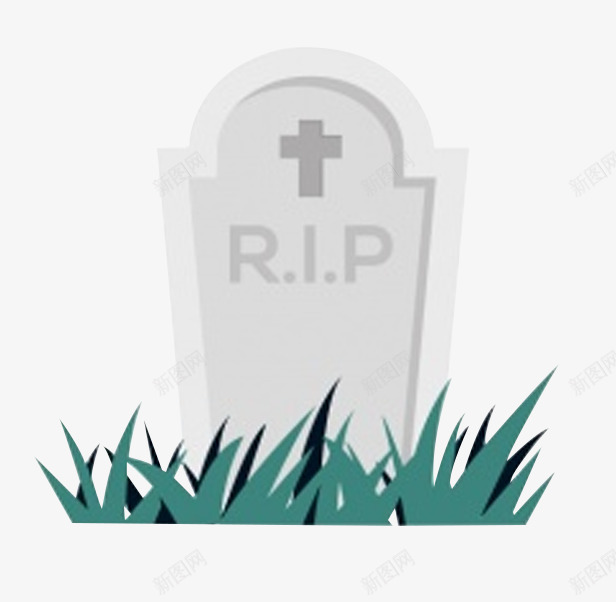 墓碑png免抠素材_88icon https://88icon.com 万圣节 十字架 墓碑 神秘