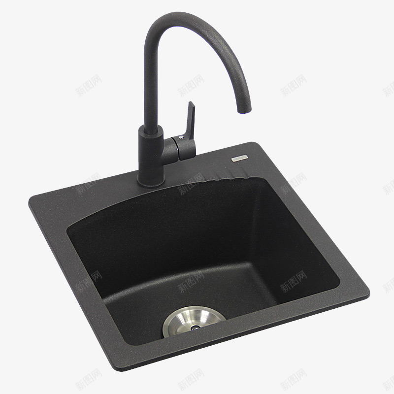 德国进口单槽洗碗池png免抠素材_88icon https://88icon.com 产品实物 厨房吧台洗菜盆 小单槽 德国进口单槽洗碗池 水槽 洗碗槽 石英石水槽
