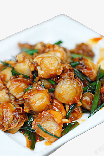 韩式炒扇贝png免抠素材_88icon https://88icon.com 扇贝 美食 酱料 韩国