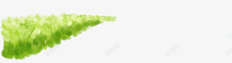 创意手绘水彩草丛png免抠素材_88icon https://88icon.com 创意 水彩 草丛