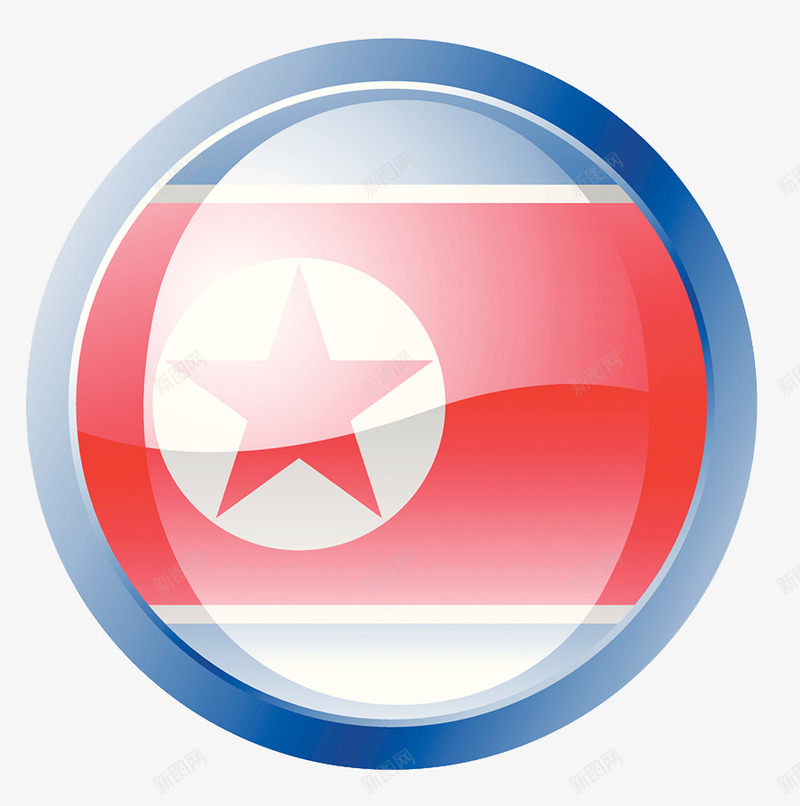 朝鲜国旗png免抠素材_88icon https://88icon.com 朝鲜半岛 朝鲜国旗 朝鲜族 韩国