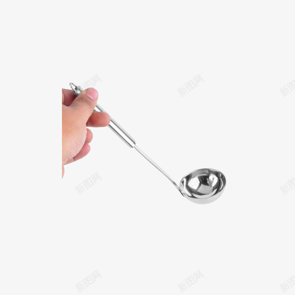 不锈钢小汤勺火锅勺防烫把手png免抠素材_88icon https://88icon.com 不锈钢勺 产品实物 厨房烹饪厨具汤勺 火锅专用工具
