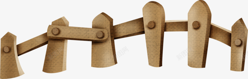 卡通栅栏png免抠素材_88icon https://88icon.com 卡通 木质 栅栏