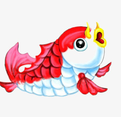 卡通鲤鱼png图片下载 卡通鲤鱼素材